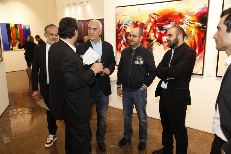 Missak Terzian, Ambassador of Joy in his Informal Paintings